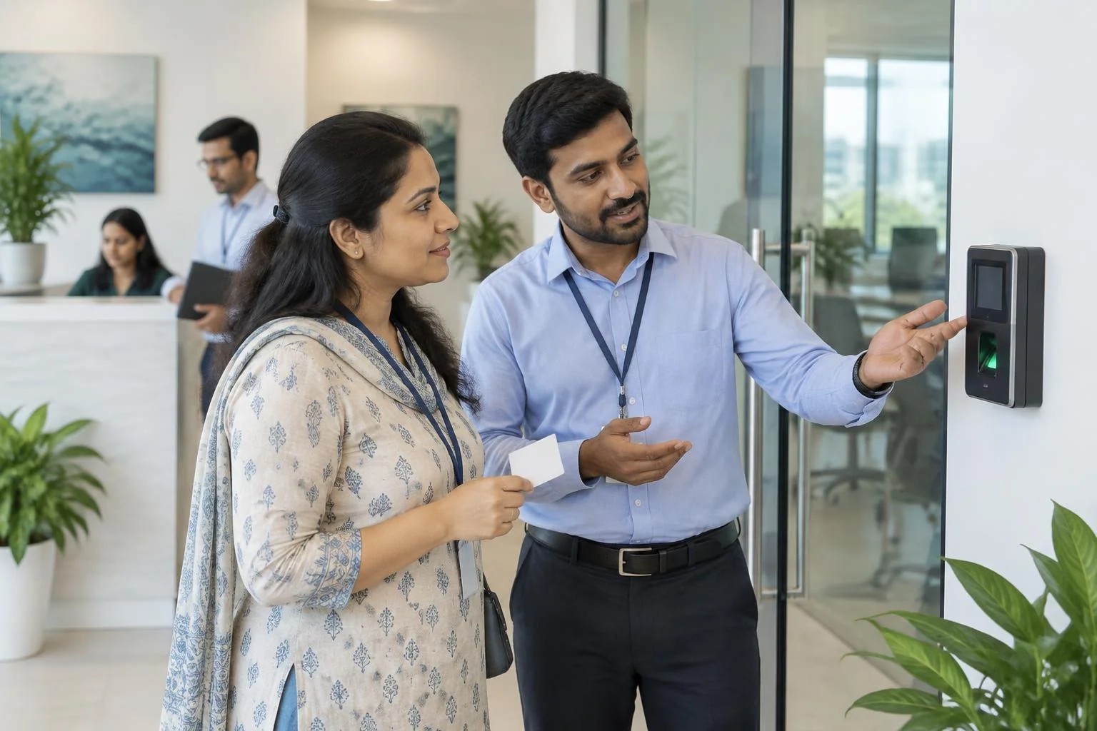 Biometric Attendance & Access Control in Noida: Make Entry Easier for People — Cyber Vision Enterprises